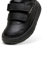 Puma Black Courtflex V3 Baby Unisex Sneakers - Image 6 of 6