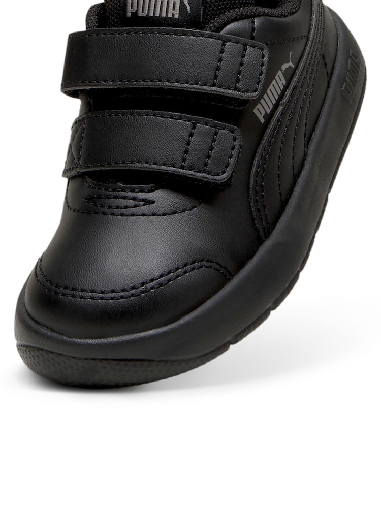 Puma Black Courtflex V3 Baby Unisex Sneakers - Image 6 of 6