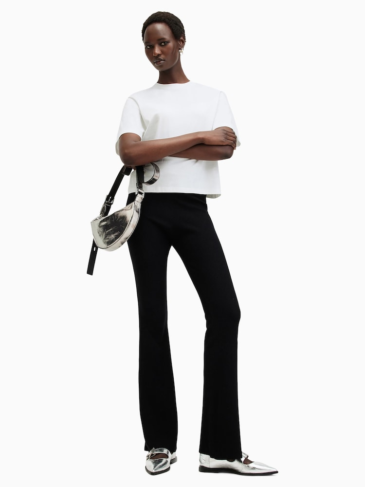 AllSaints White Holli 100% Cotton T-Shirt - Image 2 of 6