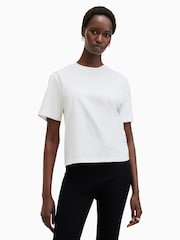 AllSaints White Holli 100% Cotton T-Shirt - Image 3 of 6