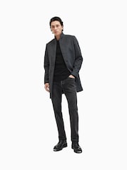 AllSaints Black Ivar Merino Crew Jumper - Image 3 of 6