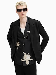 AllSaints Black Helm Blazer - Image 1 of 8