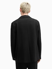 AllSaints Black Helm Blazer - Image 7 of 8