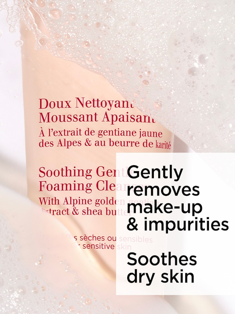 Clarins Black/White Soothing and Gentle Foaming Cleanser 125ml - Image 5 of 5