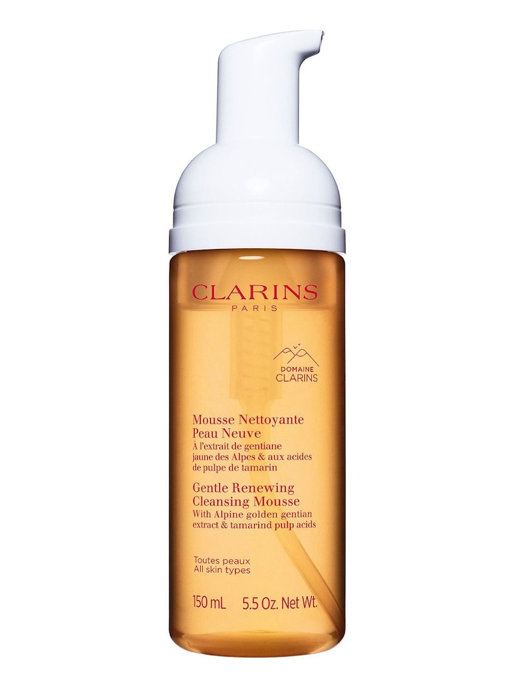 Clarins Gentle Renewing Cleansing Mousse 150ml - Image 1 of 3