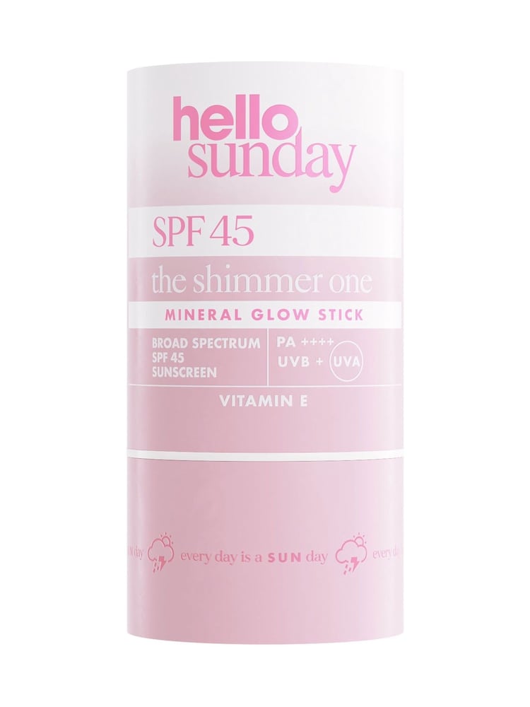 Hello Sunday The Shimmer One Mineral Glow Stick SPF45 20g - Image 5 of 5 Hello Sunday The Shimmer One Mineral Glow Stick SPF45 20g - Image 5 of 5