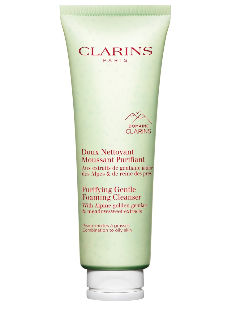 Clarins Black/White Purifying Gentle Foaming Cleanser 125ml - Image 1 of 5