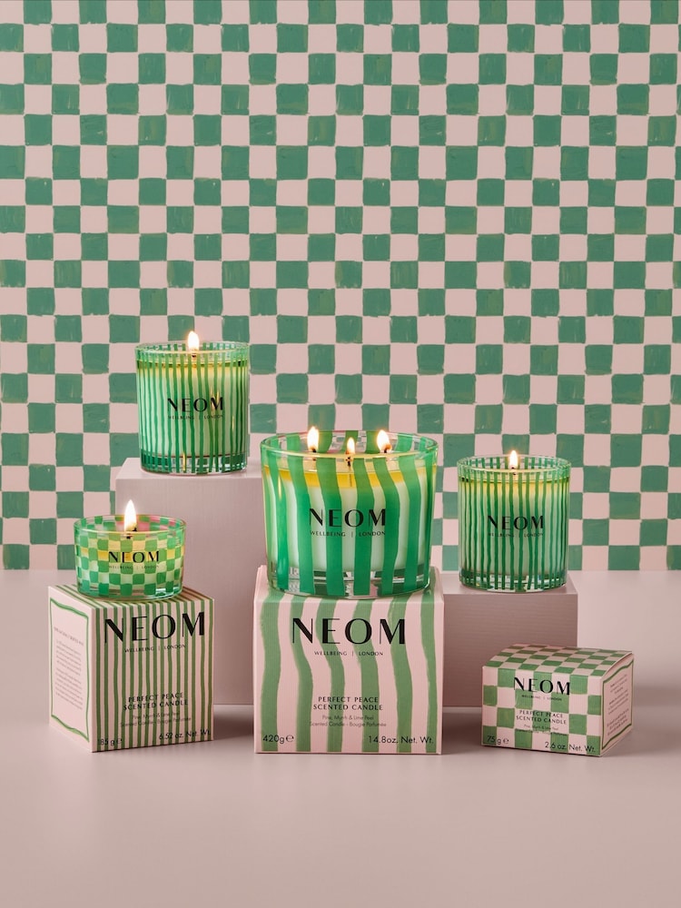 NEOM Perfect Peace Scented Candle 3 Wick - Image 2 of 5