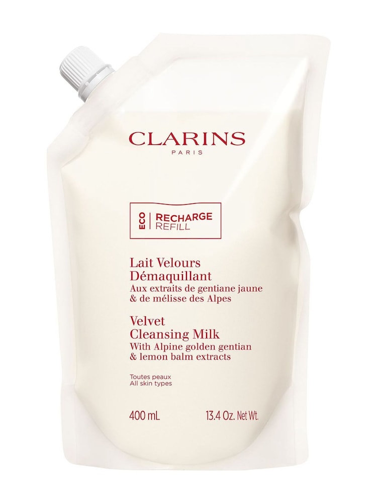 Clarins Velvet Cleansing Milk 400ml - Image 1 of 2 Clarins Velvet Cleansing Milk 400ml - Image 1 of 2