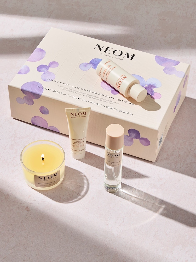 NEOM Perfect Nights Sleep Wellbeing Discovery Collection (Worth £64) Gift Set - Image 2 of 5