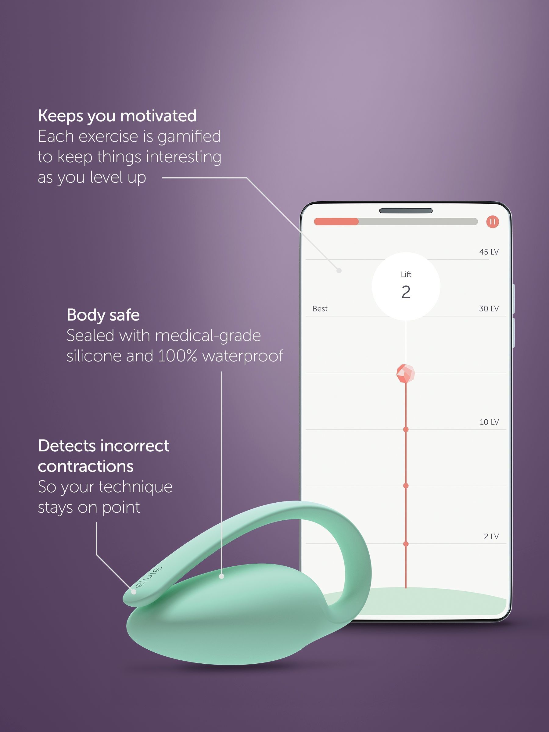 Buy Elvie Smart Pelvic Floor Trainer from the Next UK online shop