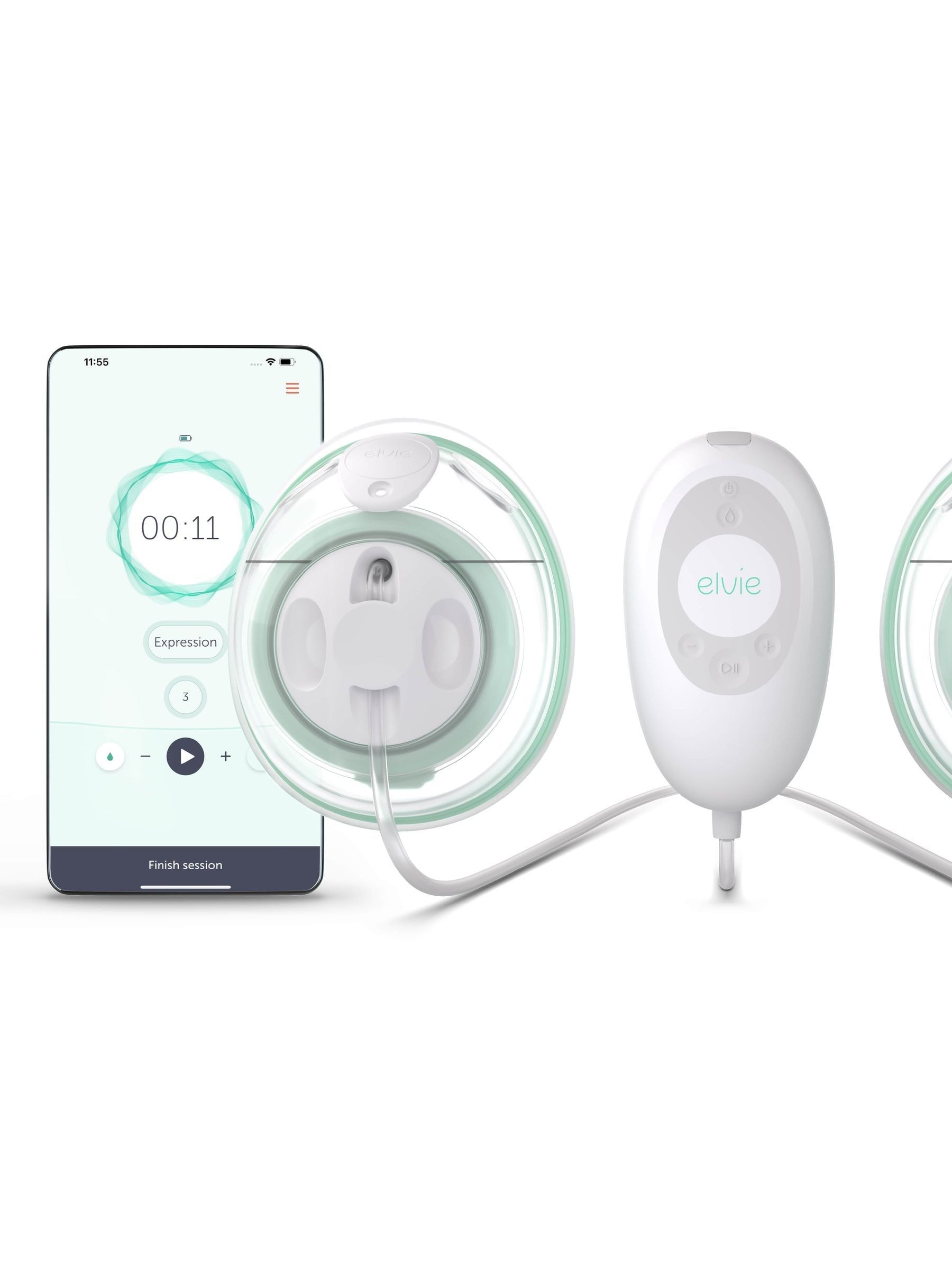 Elvie Unisex Stride Double Hospital-Grade, Handsfree Electric Breast Pump