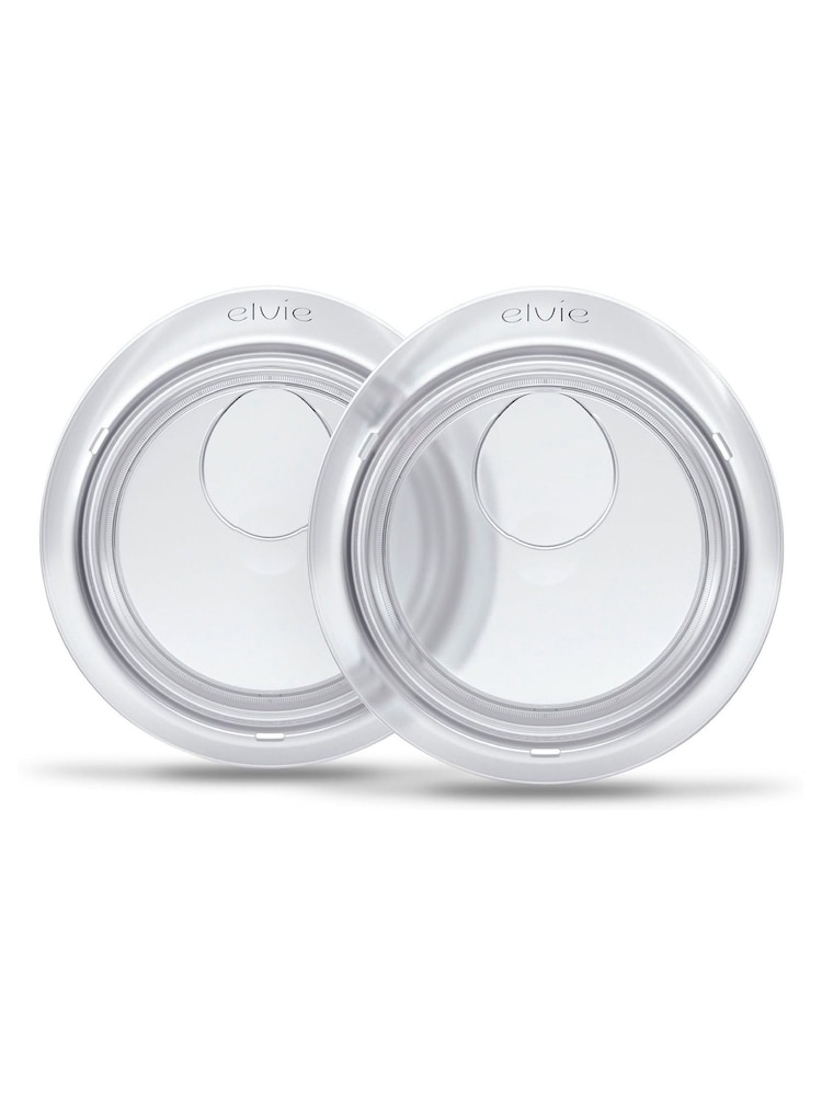 Elvie Catch Pair of Silicone Milk Collection Cups - Image 2 of 6