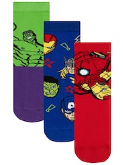 Pack de 3 pares de calcetines de Avengers de Marvel de Character - Imagen 1 de 5