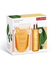 Clarins Black/White Cleansing Oil + Refill Duo Set - Image 2 of 5