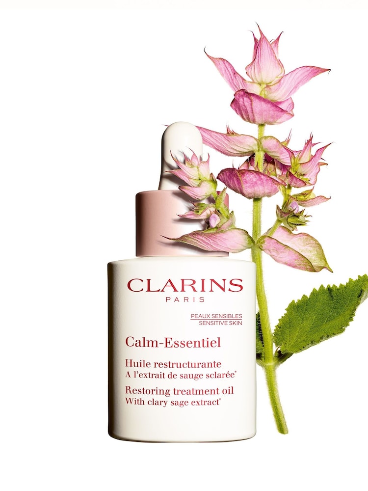 Clarins Calm Essentiel Restoring Treatment Oil 30ml - Image 5 of 5