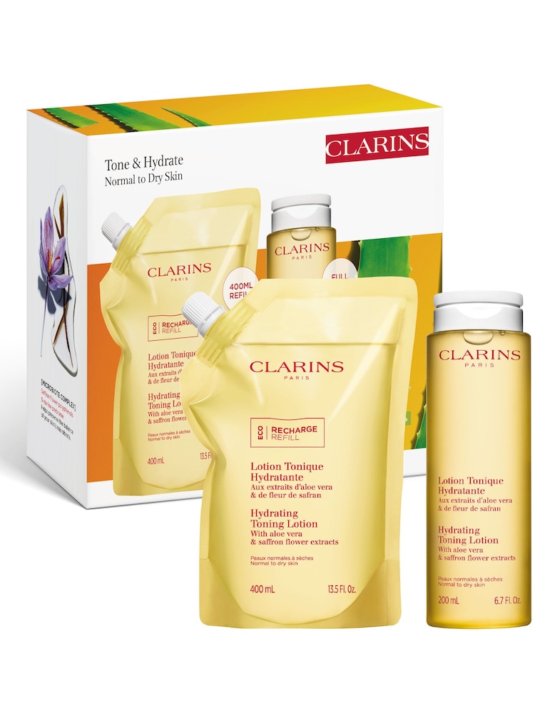 Clarins Hydrating Toning Lotion + Refill Duo Set - Image 5 of 5