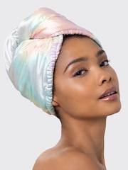 Kitsch Satin Wrapped Hair Towel in Aura - Image 2 of 5