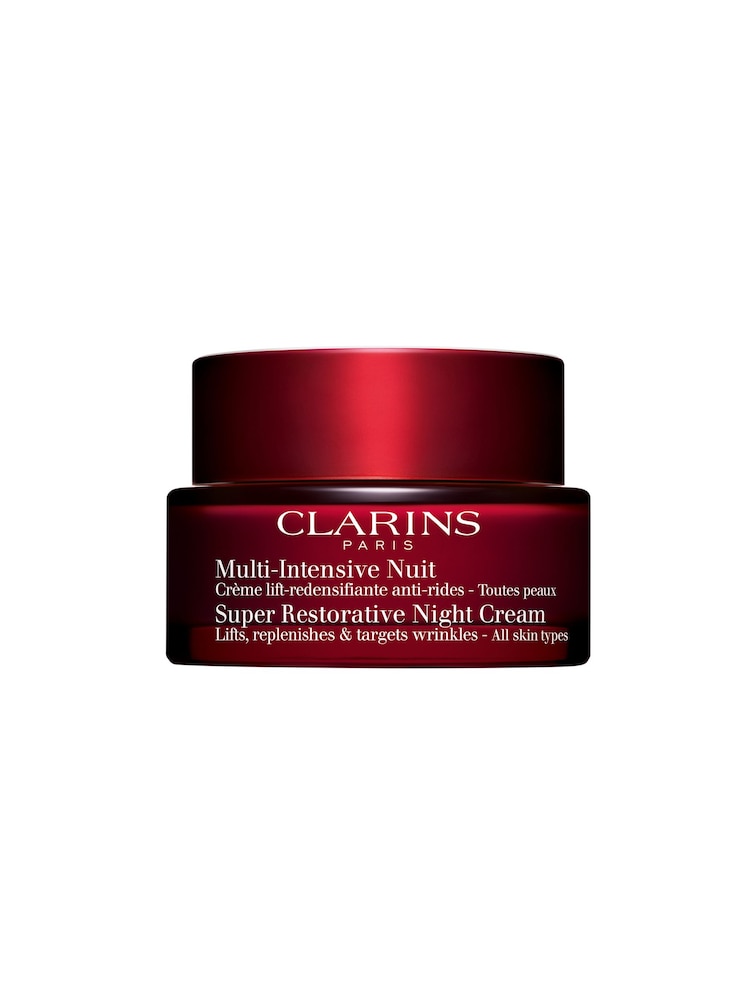 Clarins Super Restorative Night Cream All Skin Types 50ml - Image 1 of 5