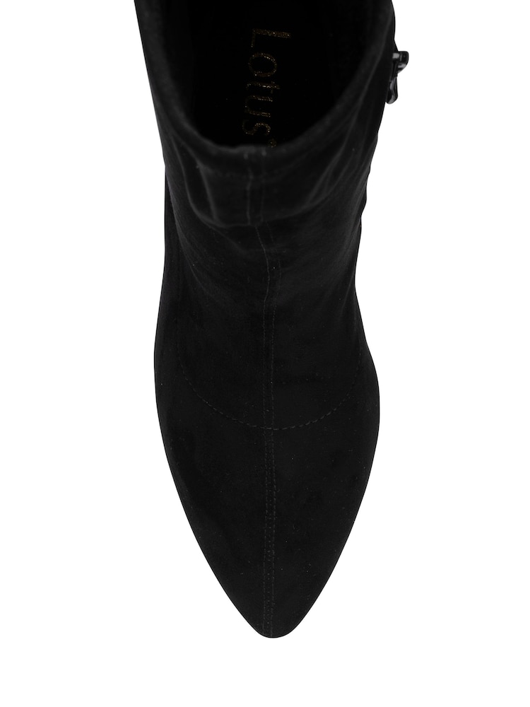 Lotus Heeled Stretch High Leg Boots - Bild 4 von 4 Lotus Heeled Stretch High Leg Boots - Bild 4 von 4