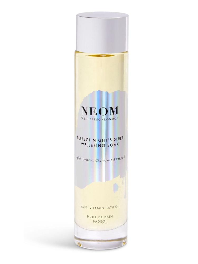 NEOM Perfect Nights Sleep Wellbeing Soak Multi-Vitamin Bath Oil 100ml - Image 1 of 6