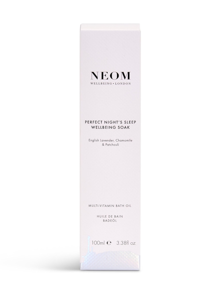 NEOM Perfect Nights Sleep Wellbeing Soak Multi-Vitamin Bath Oil 100ml - Image 2 of 6