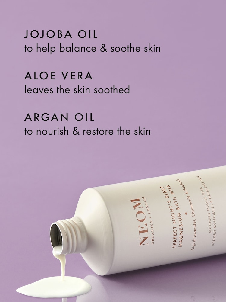 NEOM Perfect Nights Sleep Magnesium Bath Milk 300ml - Image 5 of 5