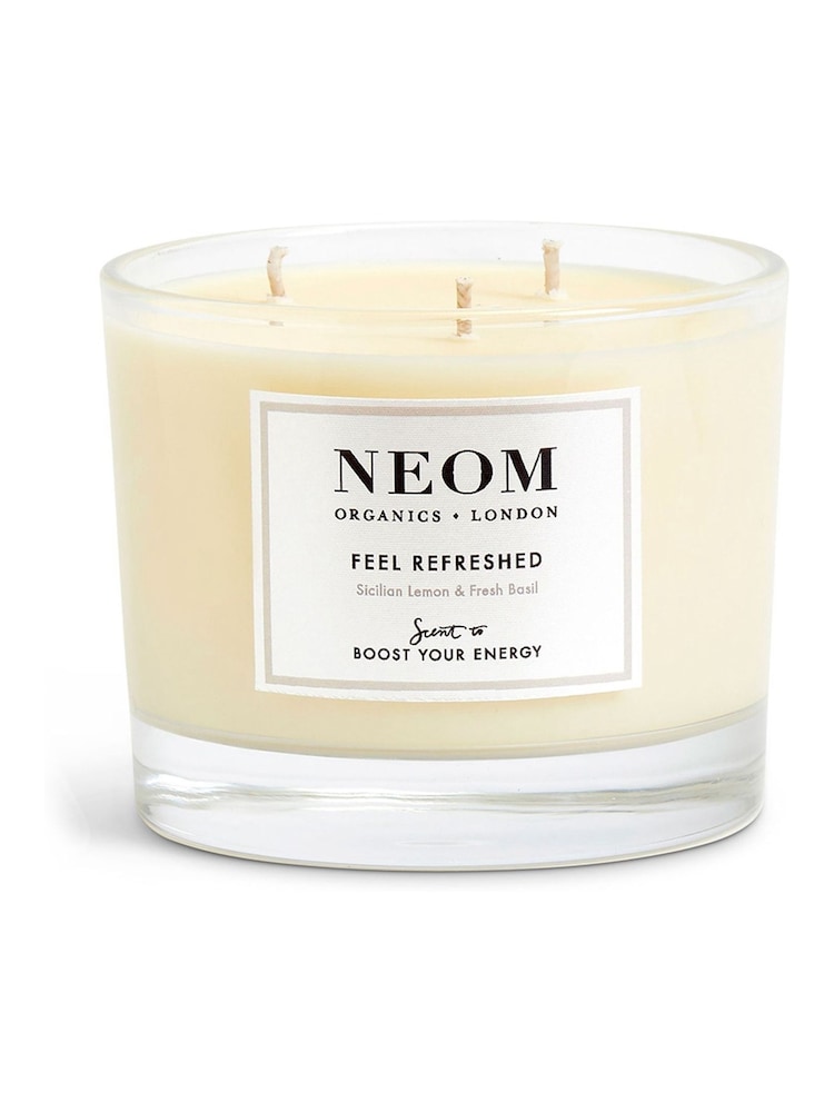NEOM Feel Refreshed Scented Candle 3 Wick - Image 1 of 5