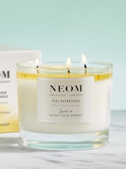 NEOM Feel Refreshed Scented Candle 3 Wick - Image 2 of 5