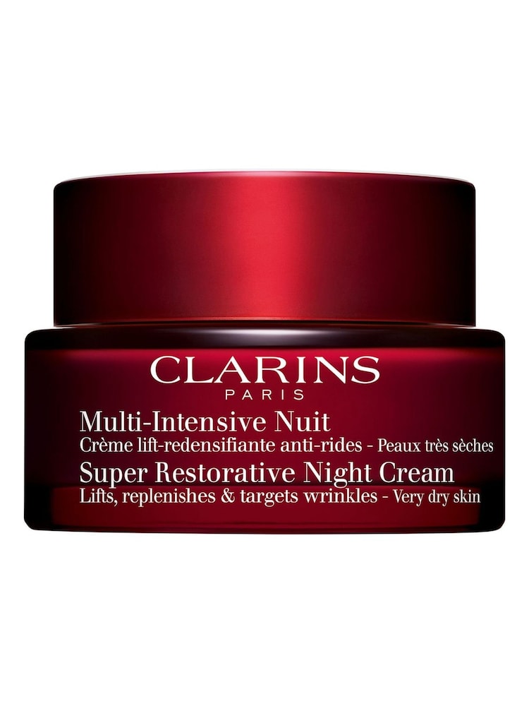 Clarins Super Restorative Night Cream Very Dry Skin 50ml - Image 1 of 4