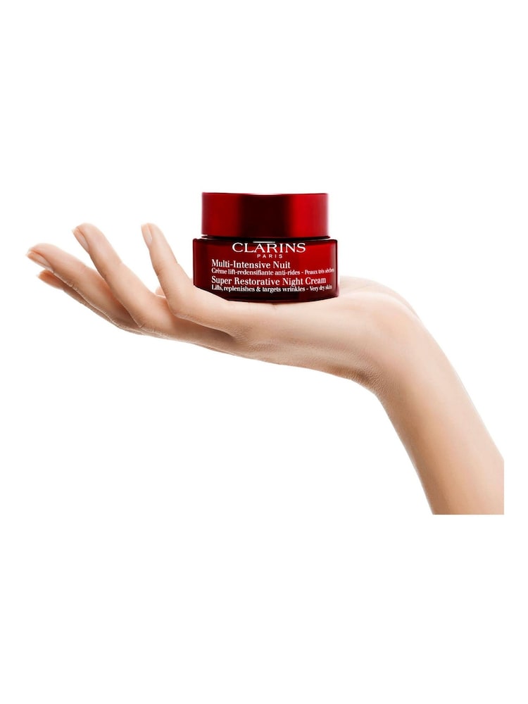 Clarins Super Restorative Night Cream Very Dry Skin 50ml - Image 4 of 4