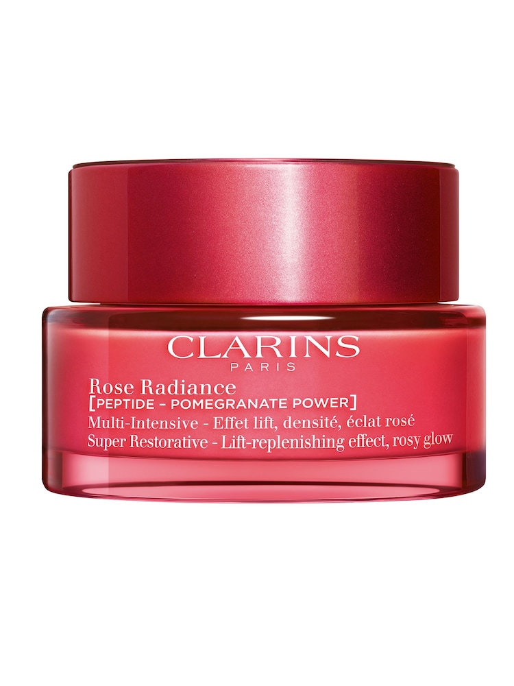 Clarins Black/White Super Restorative Rose Radiance Cream 50ml - Image 1 of 4