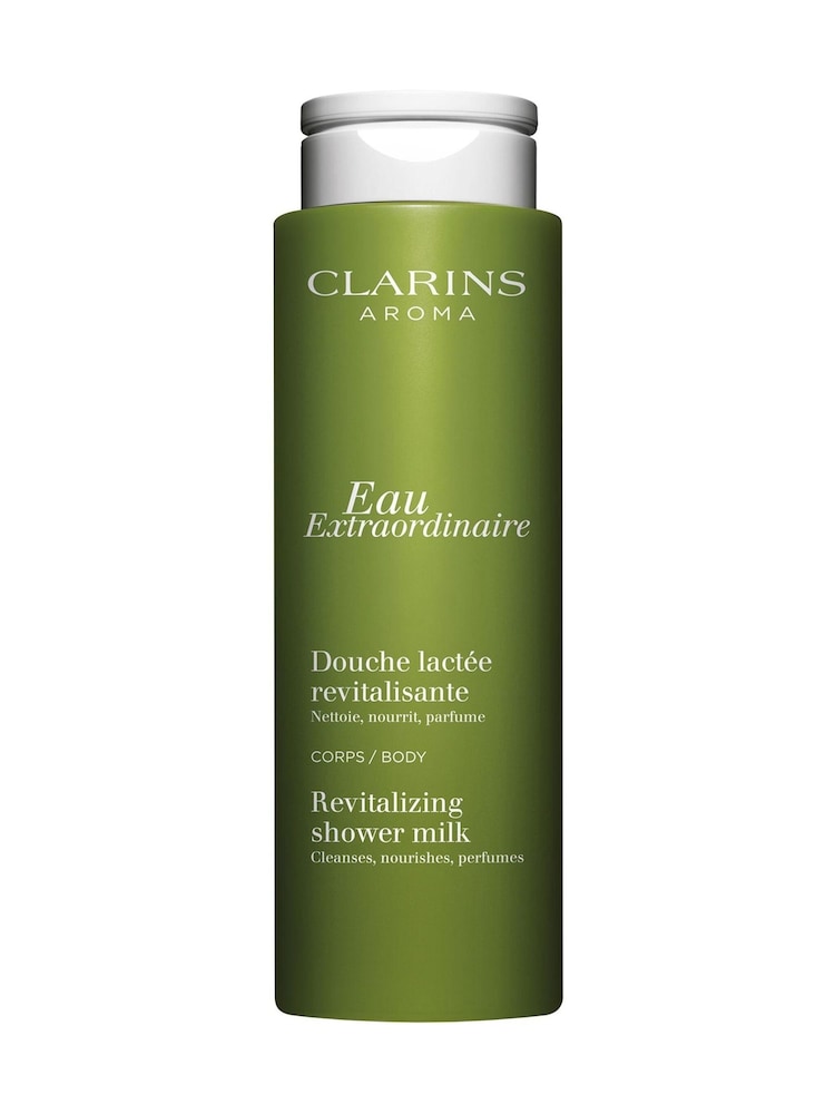 Clarins Eau Extraordinaire Revitalizing Shower Milk 200ml - Image 1 of 5
