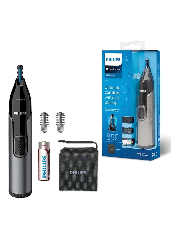 Philips Series 3000 Cordless Nose Trimmer, NT3650/13 - Image 1 of 7