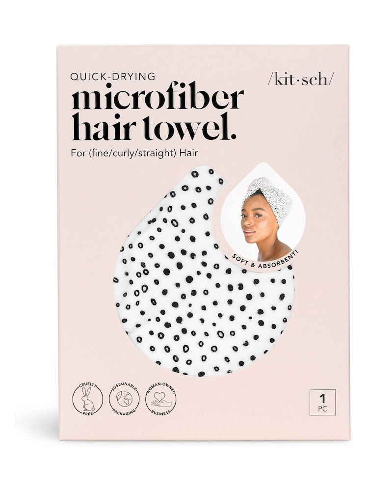 Kitsch Microfiber Hair Towel - Image 1 of 5