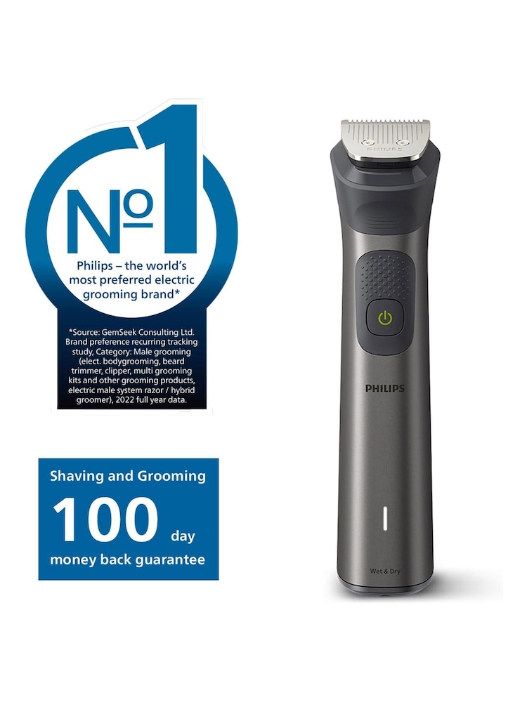 Philips Series 7000, 15-in-1 Multi Grooming Trimmer for Face, Head, and Body - MG7940/15 - Image 2 of 5