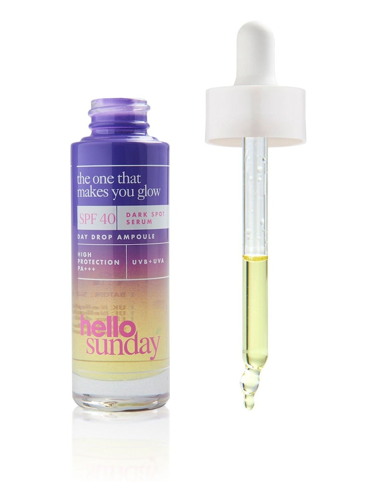 Hello Sunday The One That Makes You Glow Dark Spot Treatment Oil Serum SPF40 30ml - Image 2 of 2