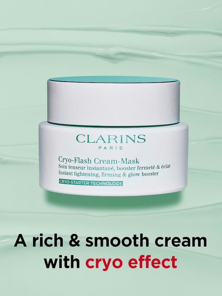 Clarins Cryoflash Cream Mask 75Ml - Image 3 of 3