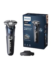 Philips Wet Dry Electric Shaver Series 5000 With Popup Trimmer, Charging Stand And Full LED Display - Image 1 of 7