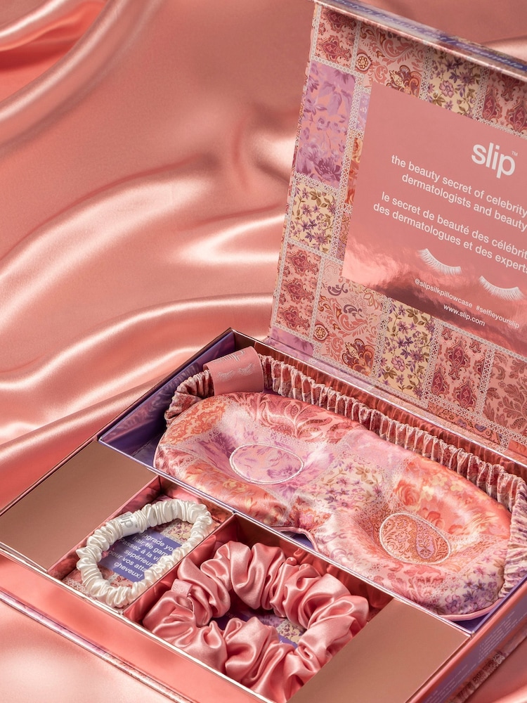 Slip 100% Pure Silk Sleepover Sleep Mask & Scrunchie Set (Worth £74.50) - Image 2 of 5