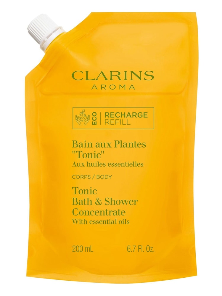 Clarins Tonic Bath Shower Concentrate Refill Cleanser 200ml - Image 1 of 2