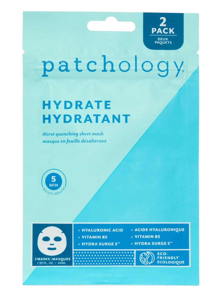 Patchology Hydrate Sheet Masks 2 Pack - Image 1 of 5