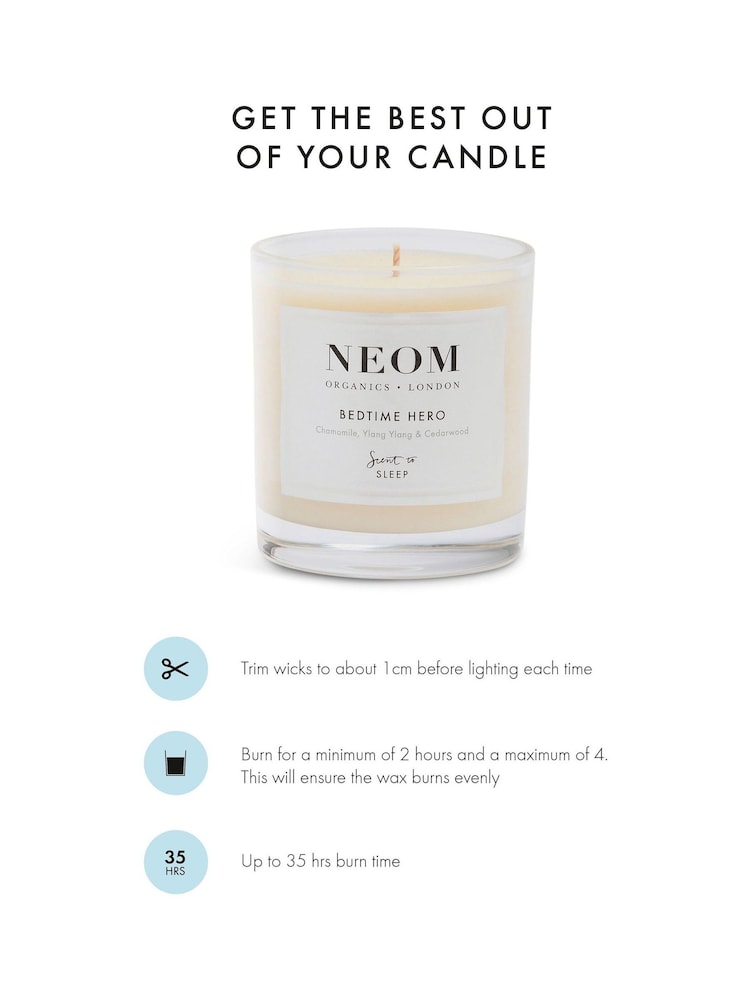NEOM Bedtime Hero Scented Candle Single Wick - Image 2 of 5