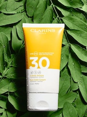 Clarins Sun Care Cream UVB/UVA SPF 30 for Body 150ml - Image 2 of 5