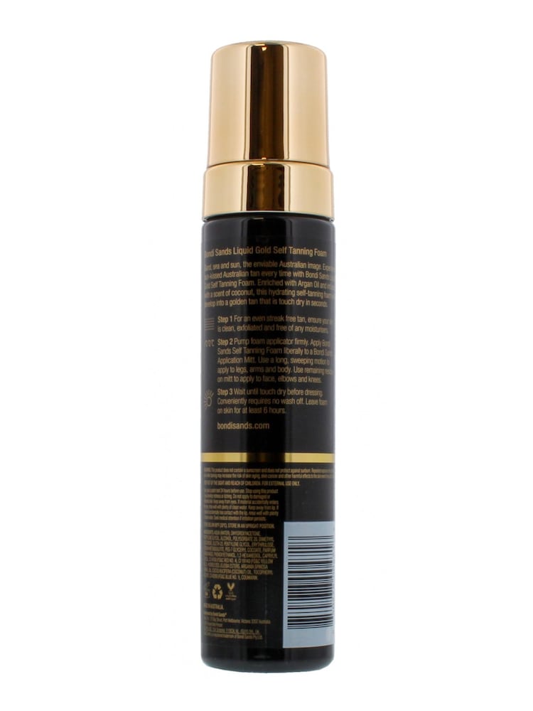 Bondi Sands Liquid Gold Self Tanning Foam 200ml - Image 2 of 2 Bondi Sands Liquid Gold Self Tanning Foam 200ml - Image 2 of 2