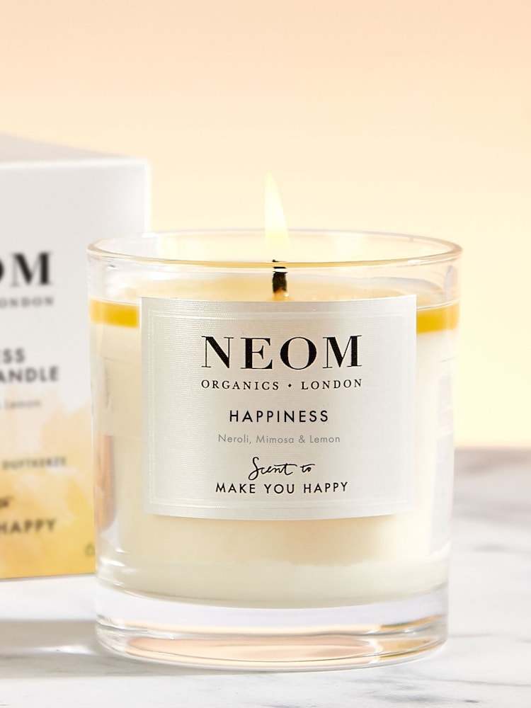 NEOM Happiness Scented Candle Single Wick - Image 2 of 5