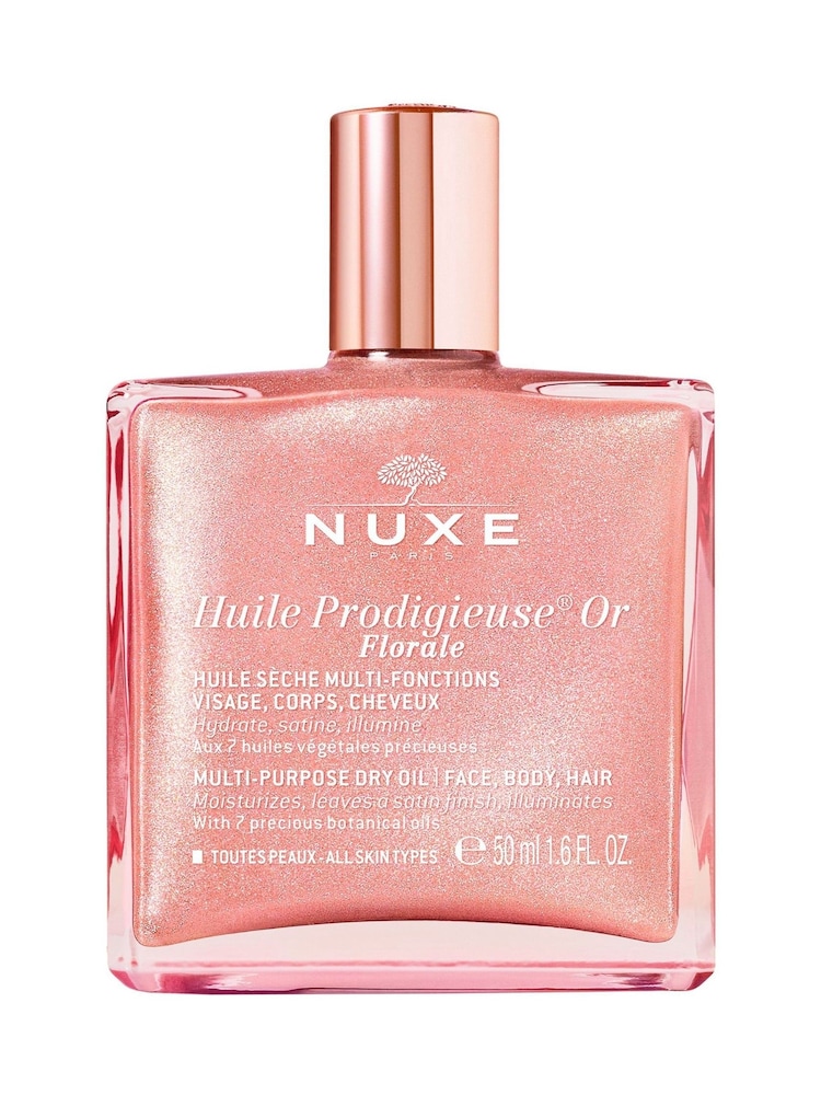Nuxe Huile Prodigieuse Or Florale Multi-Purpose Dry Oil for Face, Body and Hair 50ml - Image 1 of 5