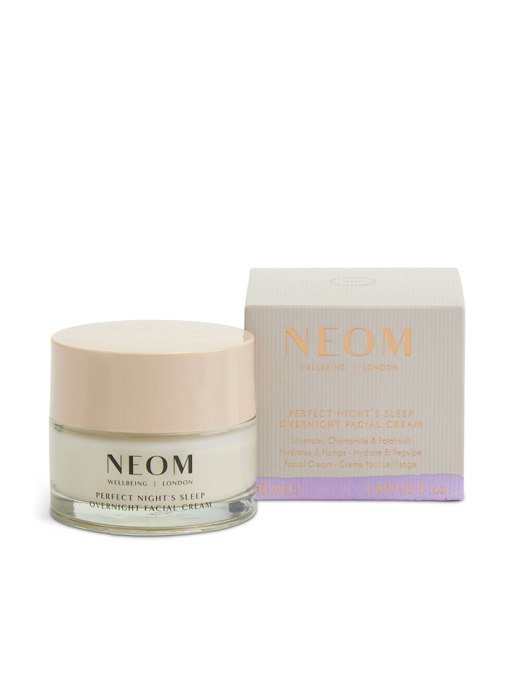 NEOM Perfect Nights Sleep Overnight Facial Cream 50ml - Image 3 of 3 NEOM Perfect Nights Sleep Overnight Facial Cream 50ml - Image 3 of 3