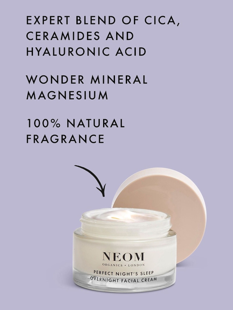 NEOM Perfect Nights Sleep Overnight Facial Cream 50ml - Image 5 of 5