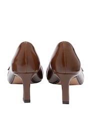 Lotus Brown Heeled Shoes - Image 3 of 4
